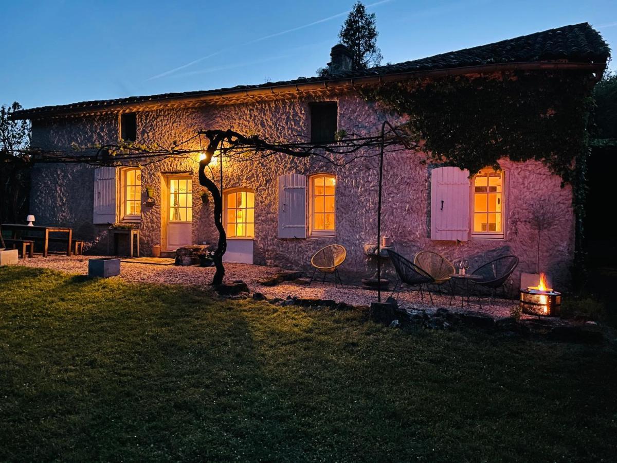 Maison Des Vignes Le Fleix Bagian luar foto